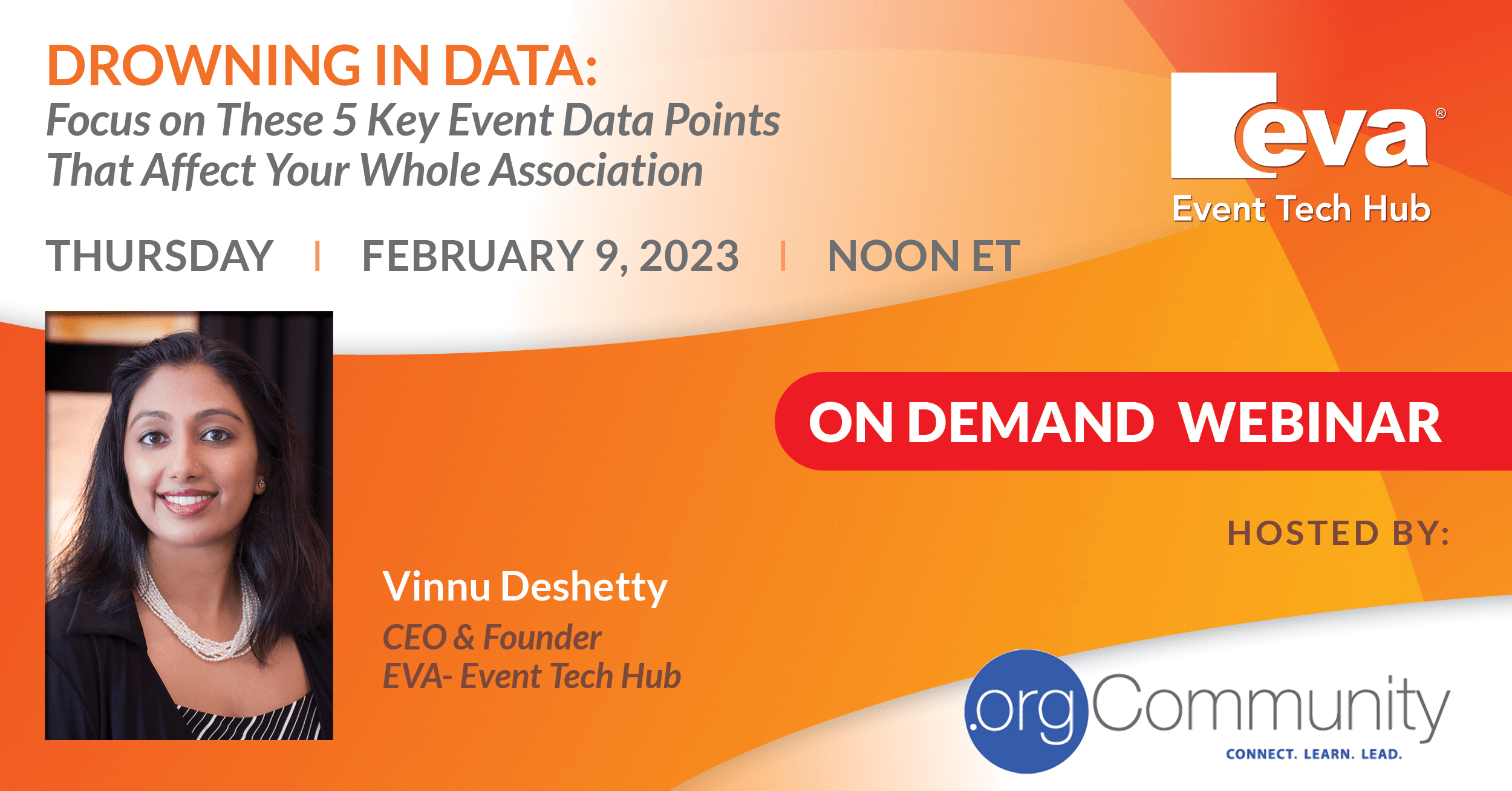 Drowning in Data? Focus on These 5 Key Event Data Points That Affect Your Whole Association