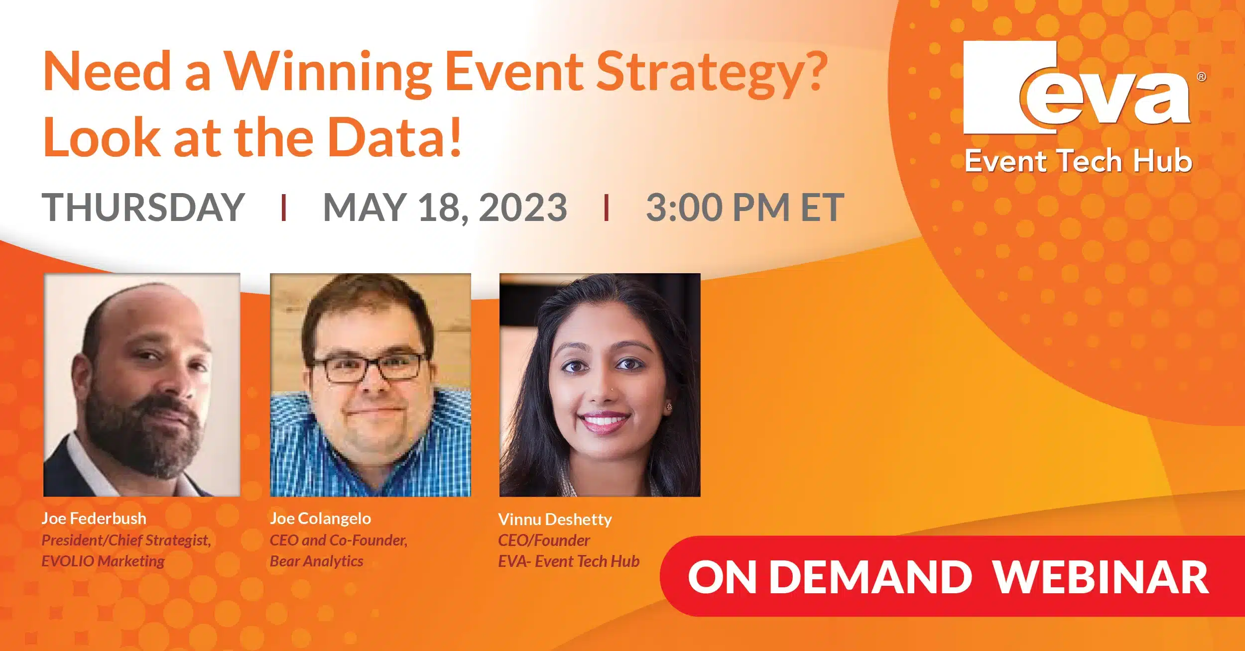 Need a Winning Event Strategy? Look at the Data! | EVA Event Tech Hub